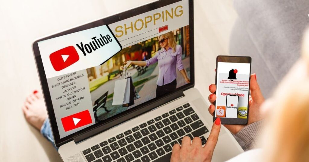 youtube shopping